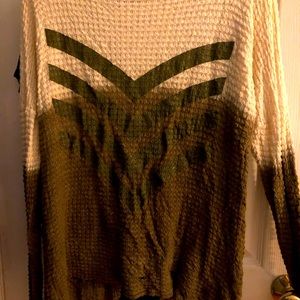 Light multi sweater